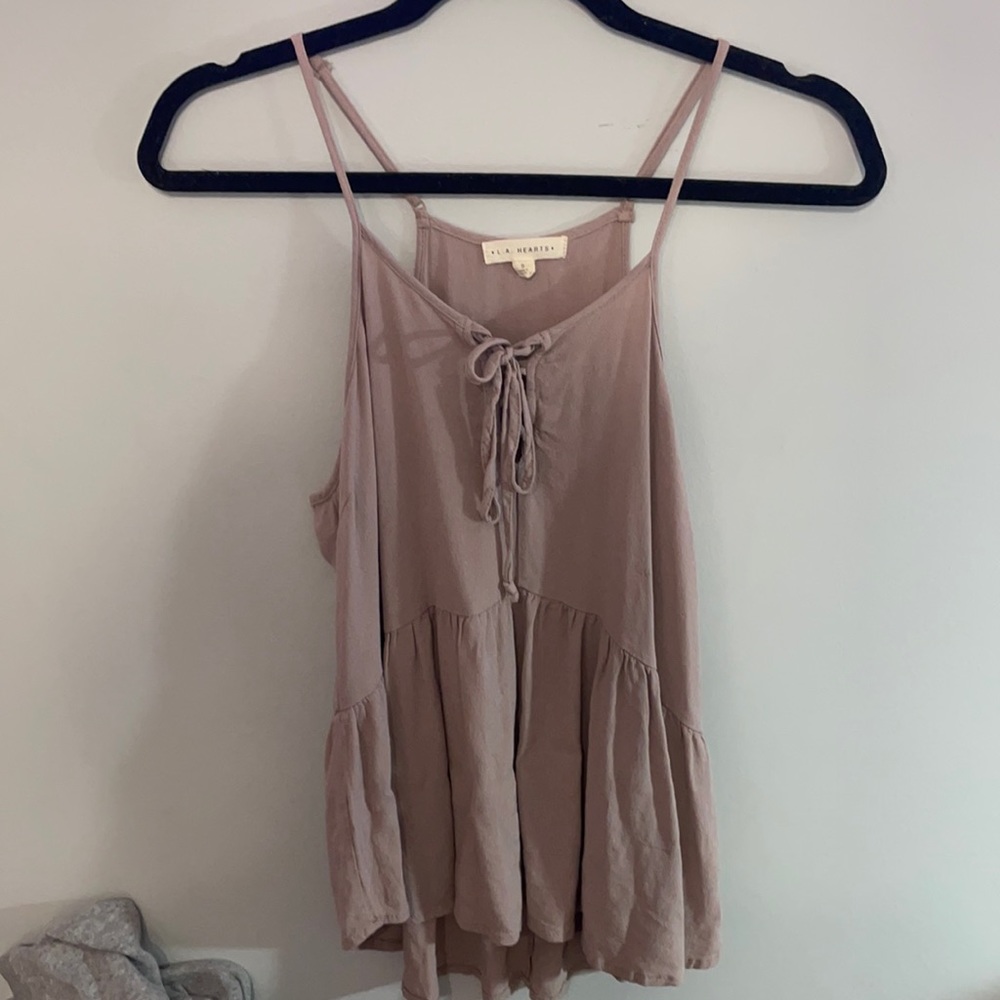 Sweet Light Pink Tank top in Size: SMALL. L.A. <3s